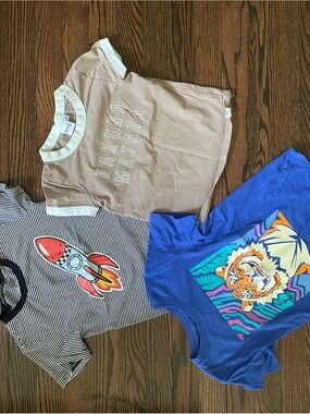 Kids Tan 'Hakuna Matata 'by Bobby J  Rocket Tee by Whistle & Flute, Cat & Jack